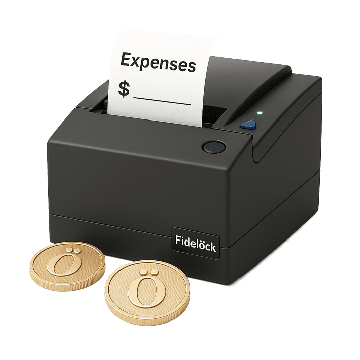 Expense tracking illustration