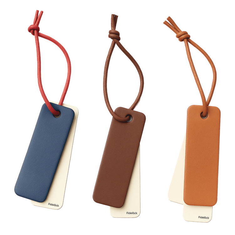 Leather price tag illustration