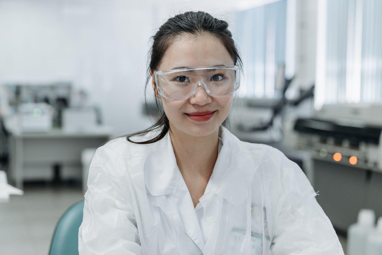 University researchers reviewing funding, equipment, and milestones