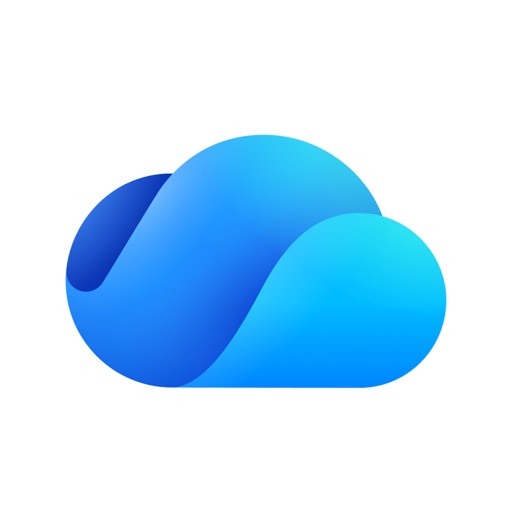 Microsoft OneDrive iOS app icon